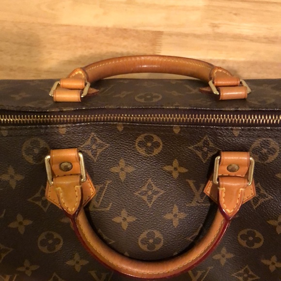 Louis Vuitton Speedy Handbag Monogram canvas brown color very good condition - Picture 6 of 16